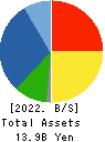 TOKYO KIKAI SEISAKUSHO,LTD. Balance Sheet 2022年Mar期 TOKYO KIKAI SEISAKUSHO,LTD. Balance Sheet 2022年3月期