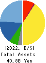 JCU CORPORATION Balance Sheet 2022年3月期