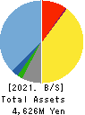 Data Applications Company, Limited Balance Sheet 2021年Mar期 Data Applications Company, Limited Balance Sheet 2021年3月期