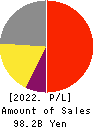 Goldwin Inc. Profit and Loss Account 2022年Mar期 Goldwin Inc. Profit and Loss Account 2022年3月期