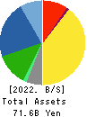 RIKEN KEIKI CO.,LTD. Balance Sheet 2022年Mar期 RIKEN KEIKI CO.,LTD. Balance Sheet 2022年3月期