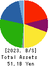 Toyo Gosei Co.,Ltd. Balance Sheet 2023年Mar期 Toyo Gosei Co.,Ltd. Balance Sheet 2023年3月期
