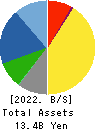 KIKUSUI HOLDINGS CORPORATION Balance Sheet 2022年Mar期 KIKUSUI HOLDINGS CORPORATION Balance Sheet 2022年3月期