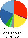 TECHMATRIX CORPORATION Balance Sheet 2021年Mar期 TECHMATRIX CORPORATION Balance Sheet 2021年3月期