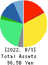 Open Up Group Inc. Balance Sheet 2022年6月期