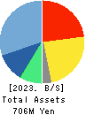 Image Information Inc. Balance Sheet 2023年Mar期 Image Information Inc. Balance Sheet 2023年3月期