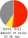 DC CO.,LTD. Profit and Loss Account 2013年3月期