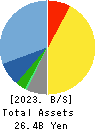 AJIS CO.,LTD. Balance Sheet 2023年Mar期 AJIS CO.,LTD. Balance Sheet 2023年3月期