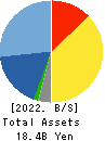 YAMADA Consulting Group Co.,Ltd. Balance Sheet 2022年Mar期 YAMADA Consulting Group Co.,Ltd. Balance Sheet 2022年3月期