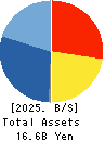 SHINDEN HIGHTEX CORPORATION Balance Sheet 2025年Mar期 SHINDEN HIGHTEX CORPORATION Balance Sheet 2025年3月期