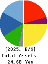 Naigai Tec Corporation Balance Sheet 2025年3月期