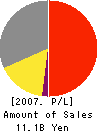 D Wonderland Inc. Profit and Loss Account 2007年9月期