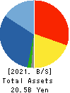 DVx Inc. Balance Sheet 2021年Mar期 DVx Inc. Balance Sheet 2021年3月期