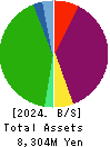KIMURATAN CORPORATION Balance Sheet 2024年Mar期 KIMURATAN CORPORATION Balance Sheet 2024年3月期