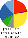 Chino Corporation Balance Sheet 2021年Mar期 Chino Corporation Balance Sheet 2021年3月期