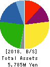 TEIN, INC. Balance Sheet 2018年Mar期 TEIN, INC. Balance Sheet 2018年3月期