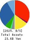 Oi Electric Co.,Ltd. Balance Sheet 2025年Mar期 Oi Electric Co.,Ltd. Balance Sheet 2025年3月期