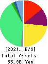 WingArc1st Inc. Balance Sheet 2021年Feb期 WingArc1st Inc. Balance Sheet 2021年2月期