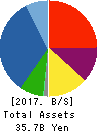 INTELLEX Co.,Ltd. Balance Sheet 2017年May期 INTELLEX Co.,Ltd. Balance Sheet 2017年5月期