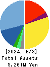 ACMOS INC. Balance Sheet 2024年6月期