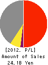 TYO Inc. Profit and Loss Account 2012年7月期