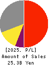 SEMITEC Corporation Profit and Loss Account 2025年Mar期 SEMITEC Corporation Profit and Loss Account 2025年3月期