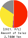 ibis inc. Profit and Loss Account 2021年12月期