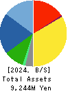 PACIFIC SYSTEMS CORPORATION Balance Sheet 2024年Mar期 PACIFIC SYSTEMS CORPORATION Balance Sheet 2024年3月期