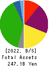 IINO KAIUN KAISHA, LTD. Balance Sheet 2022年Mar期 IINO KAIUN KAISHA, LTD. Balance Sheet 2022年3月期