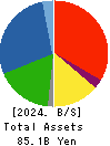 GMB CORPORATION Balance Sheet 2024年3月期
