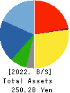 MITANI CORPORATION Balance Sheet 2022年3月期