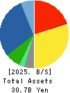 NADEX CO.,LTD. Balance Sheet 2025年Apr期 NADEX CO.,LTD. Balance Sheet 2025年4月期
