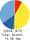 AlphaPolis Co.,Ltd. Balance Sheet 2024年3月期