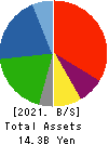 Iceco Inc. Balance Sheet 2021年3月期