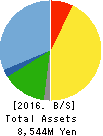KG Intelligence CO.,LTD. Balance Sheet 2016年Dec期 KG Intelligence CO.,LTD. Balance Sheet 2016年12月期