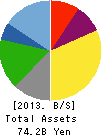 Skymark Airlines Inc. Balance Sheet 2013年Mar期 Skymark Airlines Inc. Balance Sheet 2013年3月期