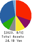 SHINYEI KAISHA Balance Sheet 2023年Mar期 SHINYEI KAISHA Balance Sheet 2023年3月期