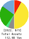 TOC Co.,Ltd. Balance Sheet 2022年Mar期 TOC Co.,Ltd. Balance Sheet 2022年3月期
