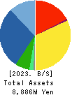 NAGAOKA INTERNATIONAL CORPORATION Balance Sheet 2023年Jun期 NAGAOKA INTERNATIONAL CORPORATION Balance Sheet 2023年6月期