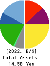 SCINEX CORPORATION Balance Sheet 2022年Mar期 SCINEX CORPORATION Balance Sheet 2022年3月期