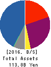 Nakamichi Leasing Co.,Ltd. Balance Sheet 2016年Dec期 Nakamichi Leasing Co.,Ltd. Balance Sheet 2016年12月期