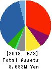Festaria Holdings Co.,Ltd. Balance Sheet 2019年Aug期 Festaria Holdings Co.,Ltd. Balance Sheet 2019年8月期