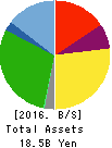 IKK Holdings Inc. Balance Sheet 2016年Oct期 IKK Holdings Inc. Balance Sheet 2016年10月期