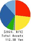 TSUGAMI CORPORATION Balance Sheet 2023年Mar期 TSUGAMI CORPORATION Balance Sheet 2023年3月期