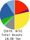 Asia Air Survey Co.,Ltd. Balance Sheet 2019年Sep期 Asia Air Survey Co.,Ltd. Balance Sheet 2019年9月期