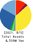 MT GENEX CORPORATION Balance Sheet 2021年Mar期 MT GENEX CORPORATION Balance Sheet 2021年3月期