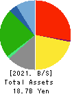 Cocolonet CO., LTD. Balance Sheet 2021年Mar期 Cocolonet CO., LTD. Balance Sheet 2021年3月期
