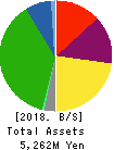 KITAC CORPORATION Balance Sheet 2018年10月期
