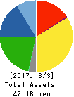 GIKEN LTD. Balance Sheet 2017年Aug期 GIKEN LTD. Balance Sheet 2017年8月期