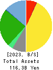 TOC Co.,Ltd. Balance Sheet 2023年Mar期 TOC Co.,Ltd. Balance Sheet 2023年3月期
